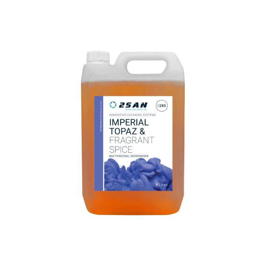 2SAN Premium Imperial Topaz & Fragrant Spice Deodoriser 5L 0285 x2