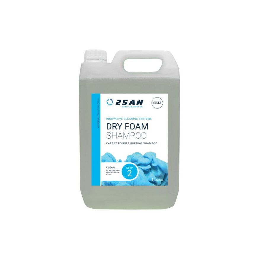 2SAN Dry Foam Shampoo 5L 0043 x2