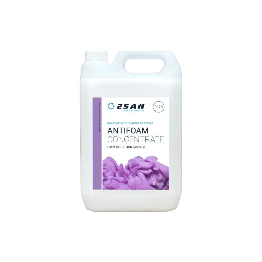 2SAN Antifoam Concentrate 5L - Foam Reduction Additive x2