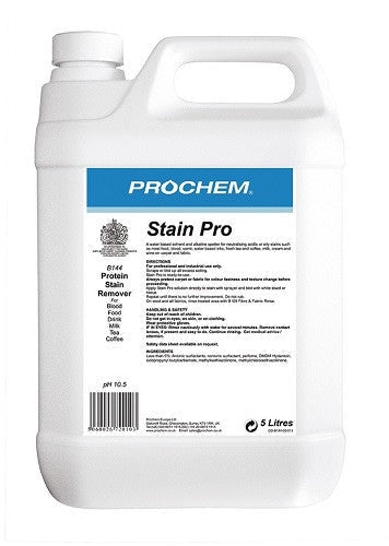 NIMBUS | Prochem B144-05 Stain Pro 5L | Chemicals, Multibuy, Prochem, prochem chemicals, Spot & Stain Removers, Stain Removers, | Prochem