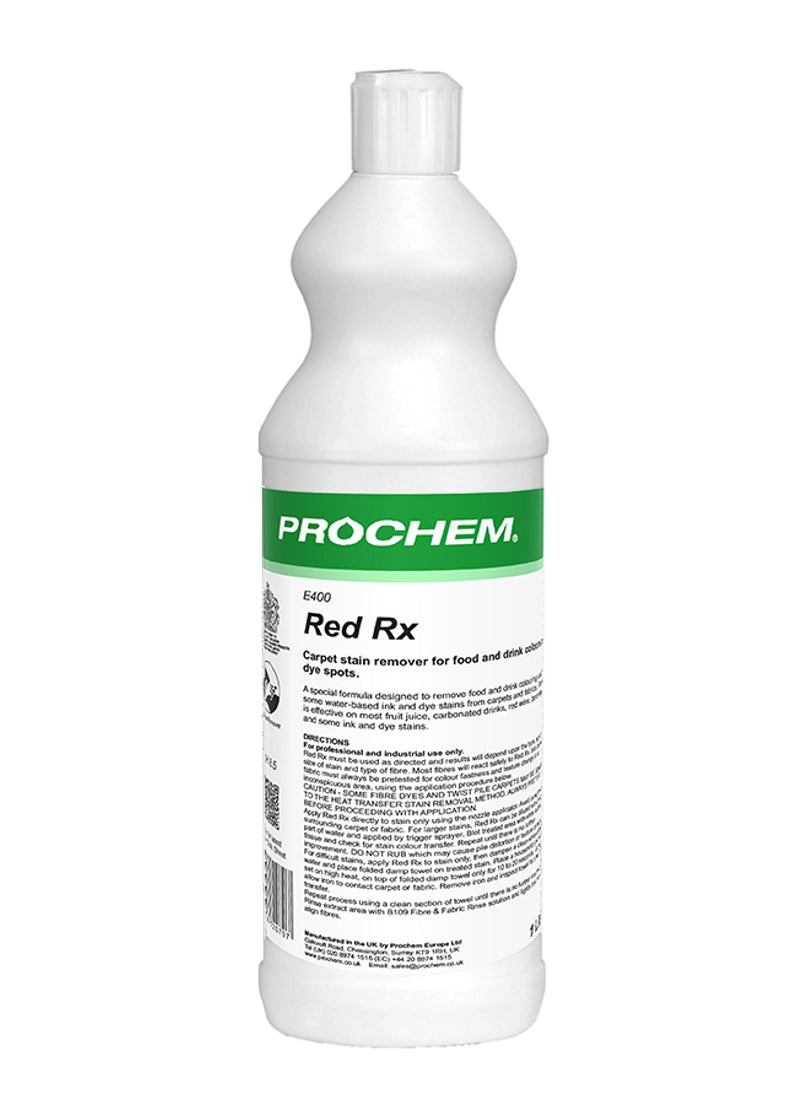 NIMBUS | Prochem E400-01 Red RX 1 Litre | Chemicals, Multibuy, Problem Solvers, Prochem, prochem chemicals, Stain Removers, | Prochem