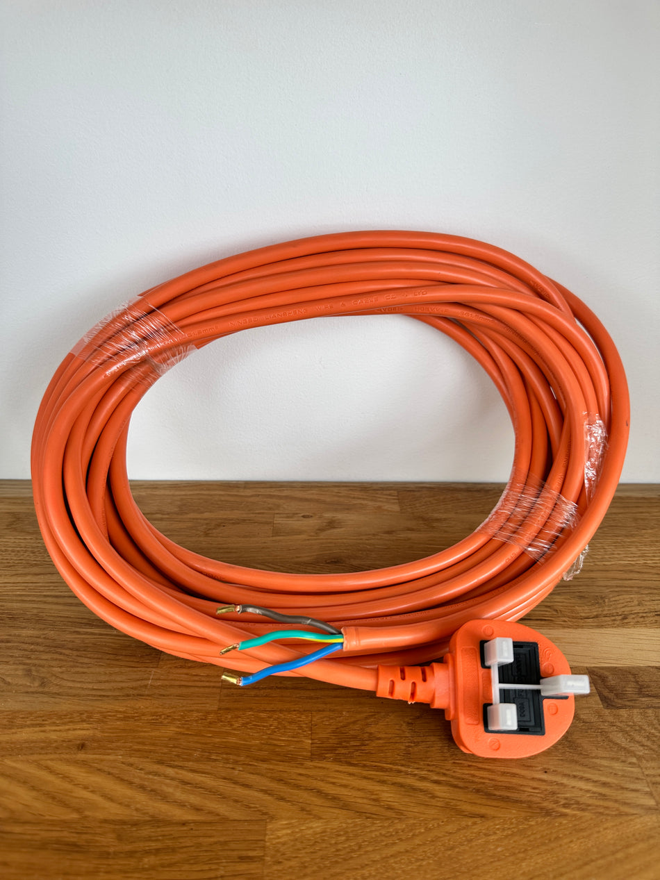 NIMBUS | NIMBUS 10M Power Cable 3 Core 1.5mm Thick Sealed Plug (Safety Orange) Prochem, Airflex etc | Airflex Parts, Crafex Machine Spare Parts, Craftex Machine Spare Parts, Electrical, NIMBUS, NIMBUS Parts, Prochem Spares, spare, spare parts, Spare Parts & Accessories, Spares, Special Offers, Type_Electrical Components | Electrical Components