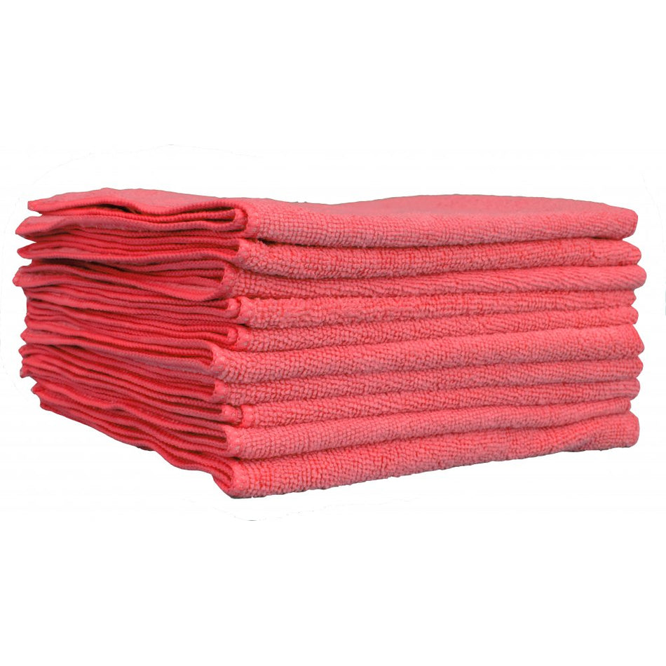2SAN(Craftex) Janitorial Supplies- Red Microfibre Cloth
