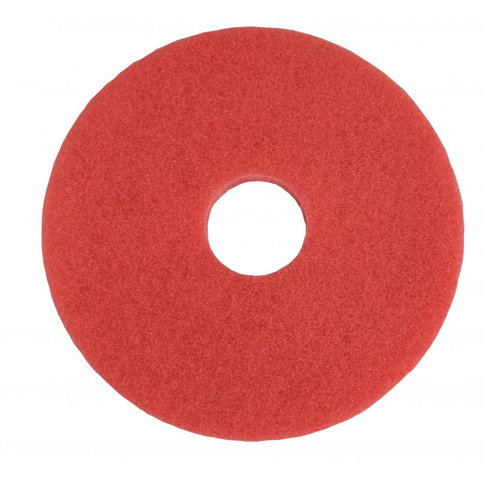 2SAN(Craftex) Pads- Scrubex Red Floor Pad 1757 14"